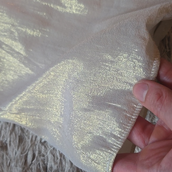 Parker silk shimmering gold camisole - Picture 9 of 13